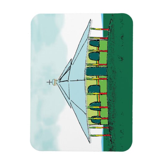 ኦርቶዶክስ ተዋህዶ ማግኔትエチオピア正教会 マグネット (縦)