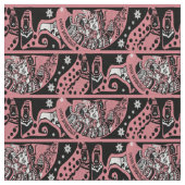 ᎤᎧᏖᎾᎠᎴᎠᏴᏓᏆᎶᏍᎩ Uktenaおよび雷 ファブリック (クローズアップ)