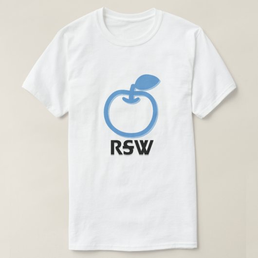 ᏒᎦᏔ – チェロキーのリンゴ Tシャツ (デザイン正面)