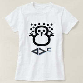ᐊᐳᑦ – イヌクティトットの雪 Tシャツ