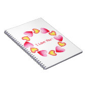 あсなたを愛するロマンチックなバレンタインデー ノートブック (右側)