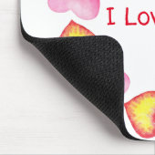 あсなたを愛するロマンチックなバレンタインデー マウスパッド (コーナー)
