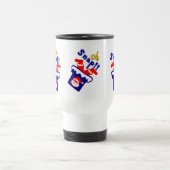 🎅あټあ!Sanp, Clumsy Santa Stuck A Chimney Fab トラベルマグ (中央)