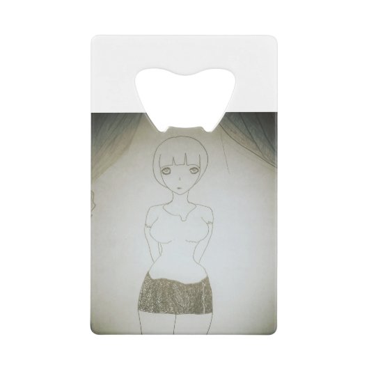 あぁメリッサ何が欲しいんだ クレジットカード栓抜き (正面)