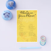 あぁーお前の携帯ゲームの内容 チラシ (シングル)