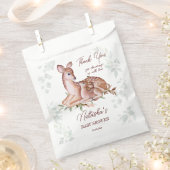 あぁ鹿の赤ちゃんシャワー感謝していお前 フェイバーバッグ (クリップ留めされた状態)