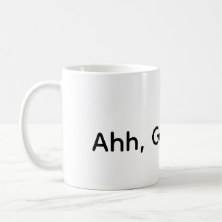 あぁ、いい一日だ！ コーヒーマグカップ