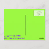 「あぁ、行くぞ、お嬢さん！」 ポストカード (裏面)