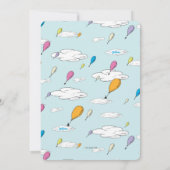 『あぁ、赤ちゃん、あなたが行く場所』 - 女の子の赤ちゃんへの願い ノートカード (裏面)