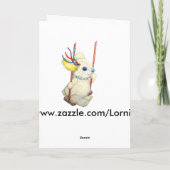 ああおめでとうございますグリーティングカード サンキューカード (裏面)