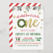 ああおもしろいは一つ誕生日招待状wr 招待状 (正面/裏面)