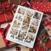 ああおもしろい写真クリスマスパーソナライズされた シーズンカード