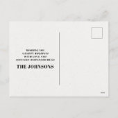 ああおもしろい鹿どのような年の赤いバッファローの助け鹿 シーズンポストカード (裏面)