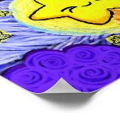 ああかわいい星空の夜 ポスター (角)