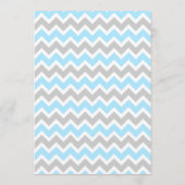 ああちょうネクタイの男の子のベビーシャワーはノート感謝していしています ノートカード (裏面)