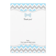 ああちょうネクタイの男の子のベビーシャワーはノート感謝していしています