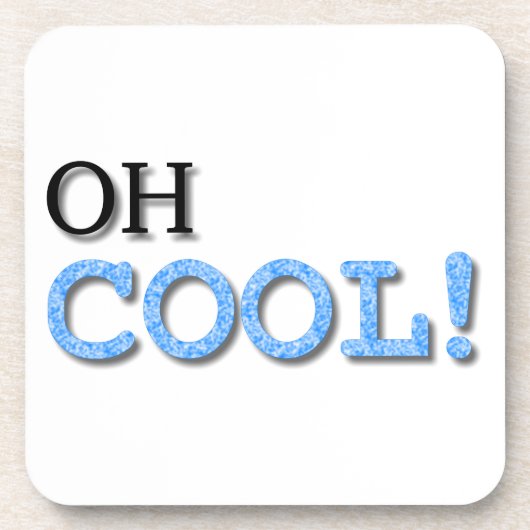 ああカッコいい文字 コースター (正面)