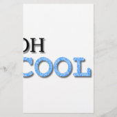 ああカッコいい文字 便箋 (正面)