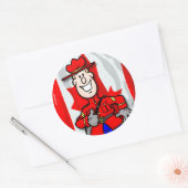 ああカナダえッ！ ラウンドシール (封筒)