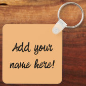 ああカラムバ!キャットセニョール・ガトおもしろい氏 キーホルダー (裏面)