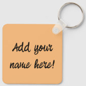 ああカラムバ!キャットセニョール・ガトおもしろい氏 キーホルダー (裏面)