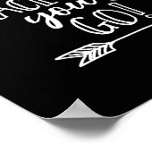 ああキッズのポスター行く場所プリント ポスター (角)