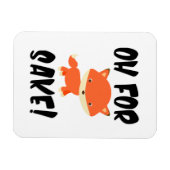 ああキツネ酒だ！ マグネット (横)