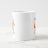 ああキツネ酒コーヒーマグ ジャンボコーヒーマグカップ (正面)