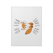 ああキツネ酒 ノートパッド (回転)