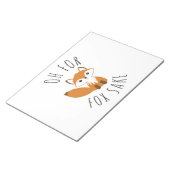 ああキツネ酒 ノートパッド (アングル)