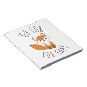 ああキツネ酒 ノートパッド (アングル)