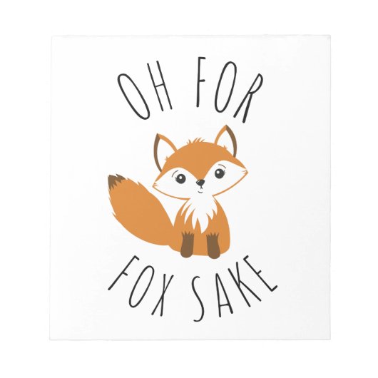 ああキツネ酒 ノートパッド (正面)