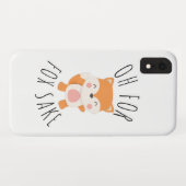 ああキツネ酒 Case-Mate iPhoneケース (裏面(横))