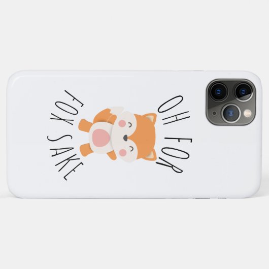 ああキツネ酒 Case-Mate iPhoneケース (裏面(横))
