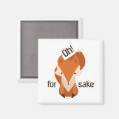 ああキツネ マグネット (正面/裏面)