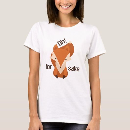ああキツネ Tシャツ (正面)