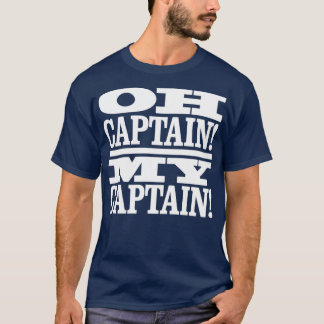 ああキャプテン・マイ・キャプテン Tシャツ
