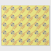 ああクラップ40th誕生日ユーモア ラッピングペーパー (フラット)