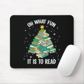 ああクリスマスの木の本の愛読に何のおもしろいだ マウスパッド (マウス)