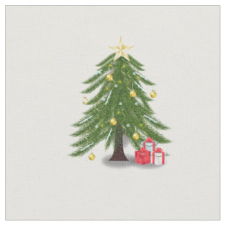 ああクリスマスツリーああクリスマスツリー ファブリック