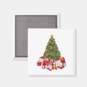 ああクリスマスツリー マグネット (正面/裏面)