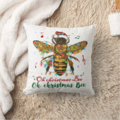 ああクリスマスビーああクリスマスビー光 クッション (ブランケット)