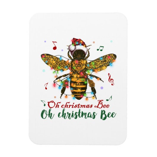ああクリスマスビーああクリスマスビー光 マグネット (縦)