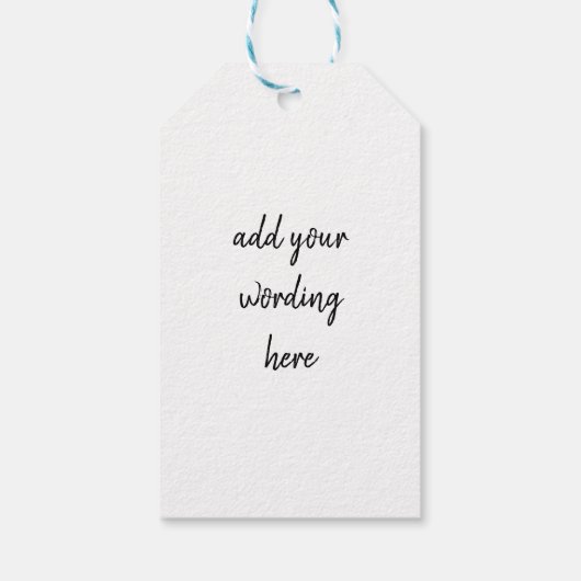 ああクリスマスビーの木かわいいパおもしろいーカード ギフトタグ (裏面)