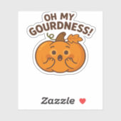 ああグルメだ！ – ビックパンプキンかわいいズArt Cl シール (シート)