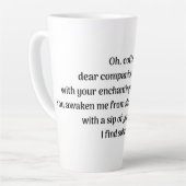 ああコーヒー。 カフェラテマグ (左アングル)