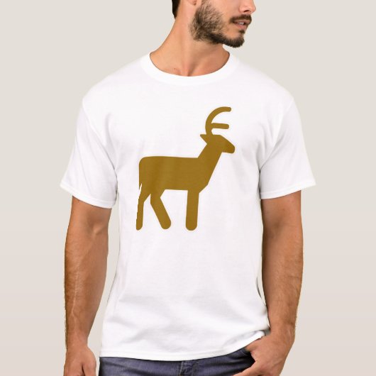 ああシカのTシャツ Tシャツ (正面)