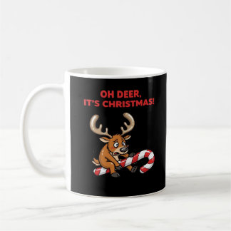 ああシカ、クリスマスはストレスフル トウエルにスイーツ コーヒーマグカップ