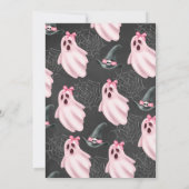 ああシーツグール赤ちゃんシャワーだ 招待状 (裏面)