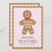 ああスナップイットアクッキースワップホリデーパーティー 招待状 (正面/裏面)